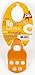 Joie Lil' Flip Egg Spatula, Slotted and Compact Turner, Multi-Use Flipper for Any Food From Burgers to Pancakes, Durable Nylon, Heat Resistant Up to 400 Degrees