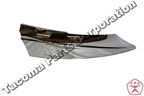 Kozak International Prostar Bumper Corner Right (Passenger Side) Plastic Chrome PLUS International Logo Emblem, 2x22" Windshield wipers, and KOZAK Reflective Vest