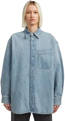 Maxi 1-Pocket Overshirt para Mujer