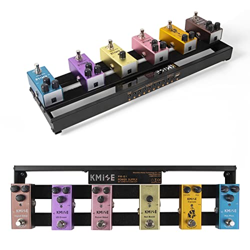 Guitar Pedalboard with Builtin Power Supply Pedal Board Aluminium