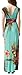 Wantdo Women's Maxi Dress Floral Print V Neck Casual Long Skirt Plus Size