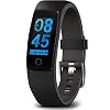MorePro Fitness Tracker Waterproof Activity Tracker with Heart Rate Blood Pressure Monitor, Color Screen Smart Bracelet…