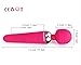 Wand Massager, PALOQUETH 10x Extreme Power Multi-Speed Cordless USB Rechargeable Waterproof Handheld Body Massager