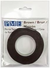 PME Florist Tape Brown, 13mmx27.4M, 13 mm x 27.4 m - Image 3