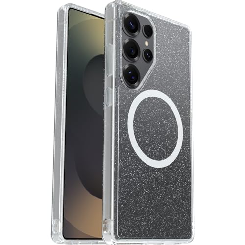 OtterBox Symmetry Series Clear transparente Hülle mit Magneten für Samsung Galaxy S25 Ultra, stoßfest, sturzsicher, schützende Hülle, 3X getestet nach Militärstandard, Stardust