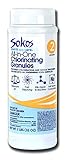 Kem-Tek 2814-6 Pool and Spa All-in-One Chlorinating Granules, 2 Pounds
