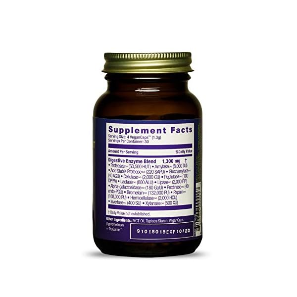 HealthForce SuperFoods Digestion Enhancement Enzymes All Natural Plant