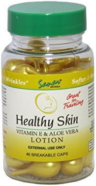 Healthy Skin Vitamin E &amp; Aloe Vera 40 Breakable Caps