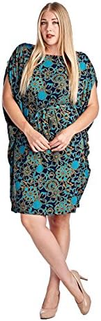 Marcelle Margaux Plus Bateau Neck Midi Dress 1X Dark Navy 11