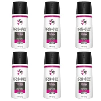 Amazon Com 6 Pack Axe Anarchy For Her Deodorant Body Spray For Women 150ml 5 7oz Beauty Amazon Com 6 Pack Axe Anarchy For Her Deodorant Body Spray For Women 150ml 5 7oz Beauty