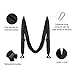 CO-Z Aerial Yoga Swing Sling Strong Yoga Hammock Kit Set Trapeze Inversion Exercises Include Ceiling Mounting Kit and 2 Extensions Straps (Black Aerial Yoga)