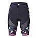 ANIVIVO Women Cycling Shorts Padded &Bicycle Riding Shorts with Anti-Slip Belt &Road Bike Shorts Comfort Tight Biking Shorts for Women(Color Printed,M)thumb 2