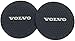CARFORU Car Interior Accessories for Volvo Cup Holder Insert Coaster Auto Interior Decoration Pad- Silicone Anti Slip Cup Mat for Volvo XC90 XC60 XC40 S90 S60 V90 V60 (2 PCS, 2.75