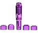 Finever Mini Small Massage Toy Portable Travel Beauty Facial Massager Tool for Head Purple Pink Blue