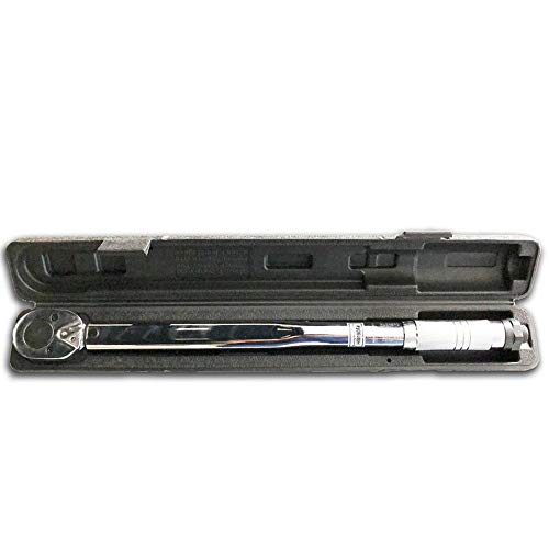 VICCKI 1/2 Inch Preset Adjustable Type Ratcheting Torque Wrench Tool