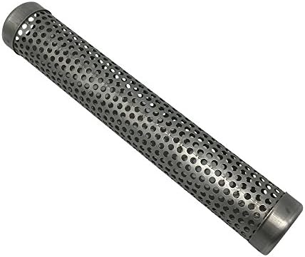 Zljiont Barbecue Smoker Tube 12" , Stainless Steel 12 inch Flavorizer Tube for Hot or Cold Smoking of Meats, Cheese, Nuts
