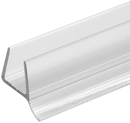 Prime-Line M 6264 Glass Door Bottom Seal, 3/8 Inch, Clear, Pack of 1