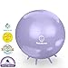 Baby Bump | Birthing Ball with Base Legs | Prenatal Fitness | Balance and Stability | Labor and Delivery | Pregnancy Comfort | Postpartum Exercise Ball | Baby Shower | Pump Included