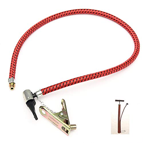 Bicycle Mini Portable Air Pump Flexible Rubber Tube Hose Replacement