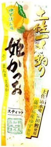 Tosa diet Tosa pole-and-line princess Katsuo stick Yuzupon taste one X10 pieces