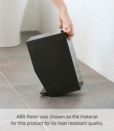 Yamazaki Home Sanitary Step Trash Can - Small Space Waste Bin For ...