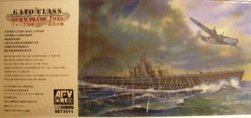 AFV Club Models 1/350 Gato Class Submarine 1943