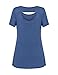 Becanbe Women's Activewear Running Sport Shirts Short Sleeve Round Neck Workouts T-Shirt Tops