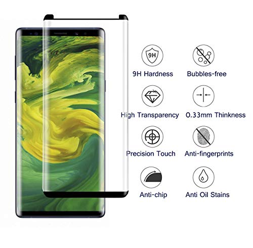 image for my-handy-design [2Pack] Galaxy Note 9 Screen Protector, Note 9 Tempere