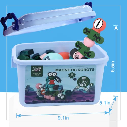 Gifts2U Robots, 35PCS Blocks Set for Kids with