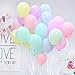 100Pcs Pastel Latex Balloons 12 Inch Assorted Rainbow Candy Colored Party Balloons for Girls Wedding Birthday Party Baby Shower Party Supplies