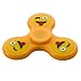 Fidget Force - Winking Tongue Out Emoji Tri-Spinner - A Fun Way to Keep Fidgety Hands at Play - ADHD, Anxiety, Autism & Stress Reducer - Hand Spinner & Fidget Spinner Toys for Adult - 9 Free Stickers