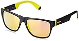 Carrera CA5002SPS Wayfarer Sunglasses,Black & Yellow,55 mm