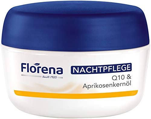 Florena – Soin de nuit anti-rides – Au Q10 – 1 pot de 50 ml