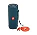 JBL Flip 4 Portable Bluetooth Wireless Speaker Bundle with Protective Travel Case - Ocean Blue