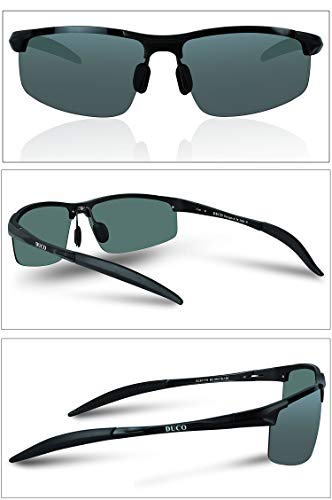 Coolibar Polarized Water-Ready Sunglasses - UPF 50+, UV 400, Adjustable Fit, For Fishing & Boating (Unisex)