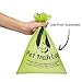 Jtedzi Dog Waste Bags, Biodegradable Extra Thick and Strong Poop Bag for Dog, Guaranteed Leak-Proof Easy Tear, Premium Lavender Scented Green Eco-Friendly, 15 Doggy Bags Per Roll, 9