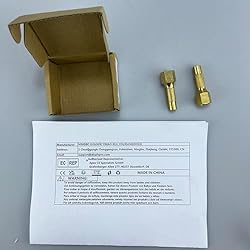 GODESON Air Chuck, Screw on Tire Inflator Nozzle