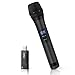 Wireless Microphone,FIFINE USB Microphone,UHF Handheld Dynamic Microphone with USB Receiver Output to Mac or PC For Singing,Podcasting and Recording Purposes.(K026)