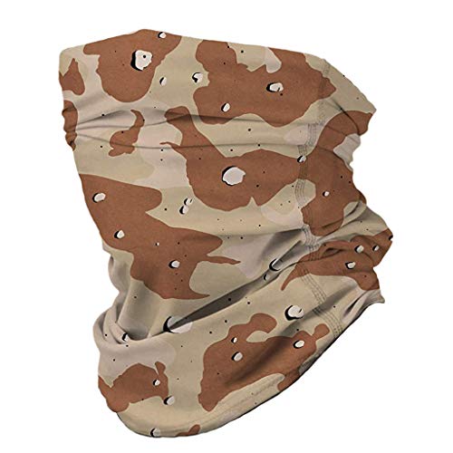 Louyue Seamless Fa-ce Cover Bandanas Neck Gaiter Mouth Shield Scarf - Dust & UV Sun-Protection for Festivals and Outdoors