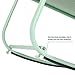 Sophia & William Outdoor Patio Rocking Chair Padded Steel Rocker Chairs Clearance Support 300lbs, Green