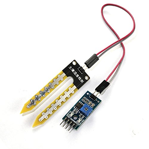 HUABAN 5 Pack Soil Hygrometer Humidity Detection Module Moisture Water Sensor for Arduino