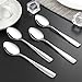 Obston 12-Piece Tea Spoon Set, Dessert Coffee Spoon, Stainless Steel Mirror Polishing