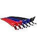 Frcolor 12Pcs Plastic Metal Duck Bill Clip Non-slip Rubberized Multicolor Duck Teeth Bows Salon Hair Grip