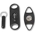 Mantello Cigars 3-Piece Cigar Gift Set - Includes Cigar Punch Keychain, Guillotine Cigar Cutter & V-Cut Cigar Cutter- Cigar Accessories for Men