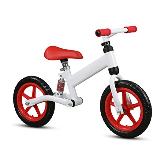Kaiyu Children's Shock Absorber Balance car Boys and Girls yo car no Pedal Children Slide car (Color : Red)
