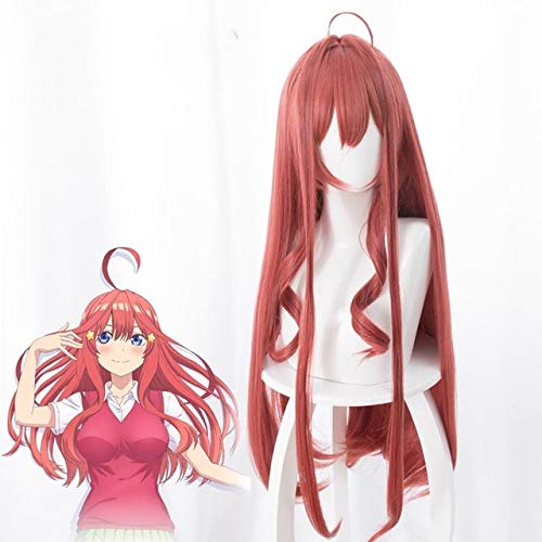 Tokyo Anime The Quintessential Quintuplets Brides Nakano Itsuki Cosplay Wignakano Itsuki Women Red H