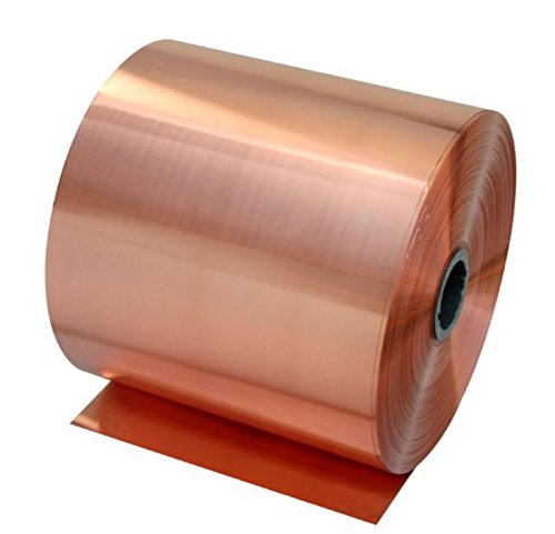 0.05mm x 200mm x 1000mm 99.9% Pure Copper Cu Metal Sheet Foil