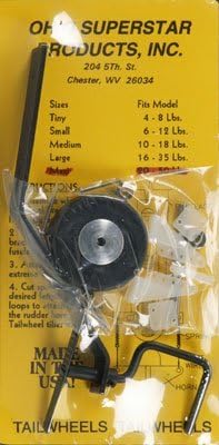 OHIO SUPERSTAR OHI140 Leaf Style Tail Wheel Assembly Maxi 20-50 lbs
