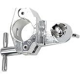 Gibraltar SC-GCRRA Chrome Multi-Clamp with Adjustable 12.7mm Angle Eye Bolt, Securely Mount any Dual Adjust Accessory to Rack System