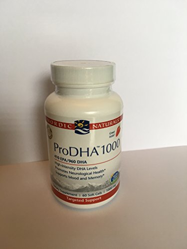 Nordic Naturals Pro DHA 1000 - 60 soft gels.